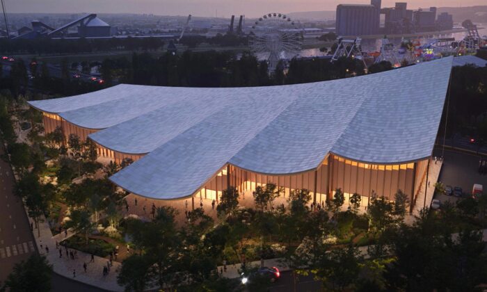 Multifunkční centrum v&nbsp;Rouenu bude postaveno ze dřeva a&nbsp;dostane střechu podobnou plachtě