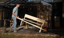 Weltevree a jejich lavička Wheelbench