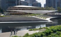 Qiantang Bay Cultural District v Hangzhou od Zaha Hadid Architects