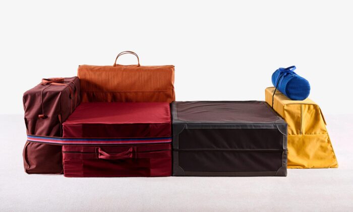 Výstava polstrovaného sedacího nábytku Stay ukazuje experimenty mladých talentů