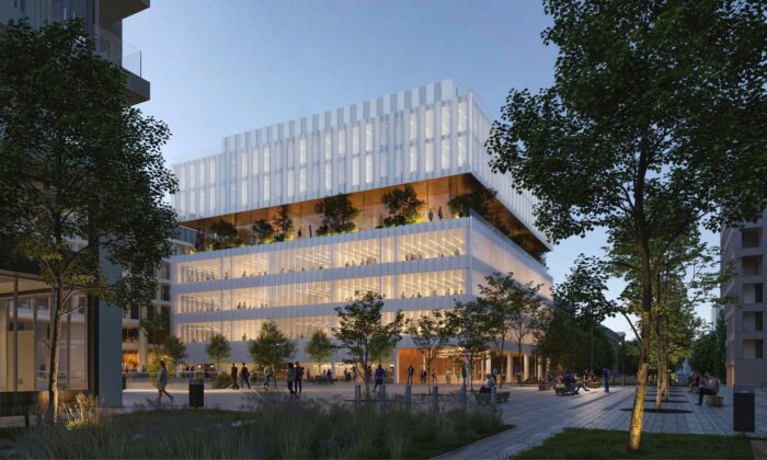 Na Vítězném náměstí vyroste budova VŠCHT Praha s&nbsp;tvarem kostky a&nbsp;odlehčeným superpatrem