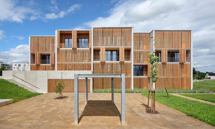 Dva bytové domy ve&nbsp;Žďáru nad Sázavou jsou první vícepodlažní obytnou dřevostavbou v&nbsp;Česku