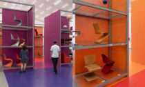 Ukázka z výstavy Verner Panton s podtitulem Form, Colour, Space
