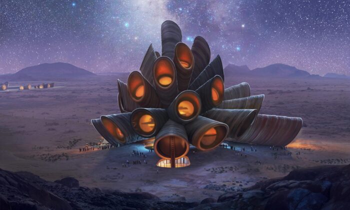 Heatherwick Studio postaví v&nbsp;Saúdské Arábii návštěvnické centrum AlUla Manara pro astroturistiku