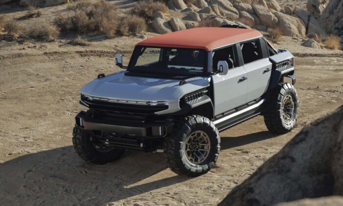 GMC představilo budoucnost offroadu Hummer výrazným konceptem Hummer X