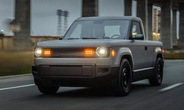 Slate je&nbsp;cenově dostupné a&nbsp;extrémně modulární elektrické SUV s&nbsp;designem podle přání zákazníka