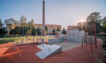 Park a Skatepark U Komína ve Varnsdorfu