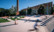 Park a Skatepark U Komína ve Varnsdorfu