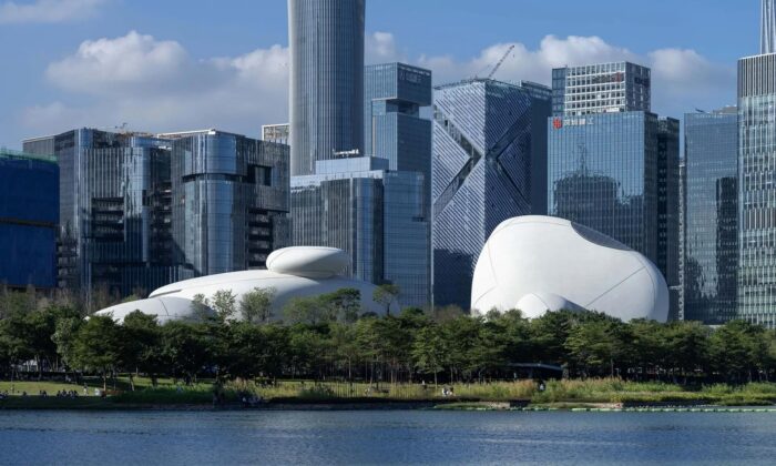 MAD dokončilo kulturní čtvrť Shenzhen Bay Culture Square poskládanou z&nbsp;bílých kamenů