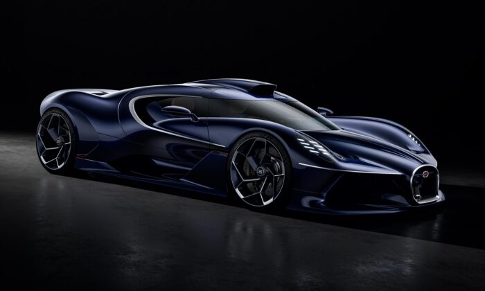 Bugatti Destrier je&nbsp;jedinečný na&nbsp;míru postavený supersport vycházející z&nbsp;okruhového speciálu Bolide