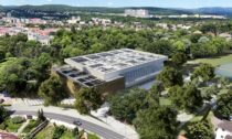 Bývalé chomutovské lázně po konverzi na Lázně 21