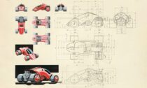 Ukázka z výstavy Václav Král automobilového designu