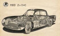 Ukázka z výstavy Václav Král automobilového designu