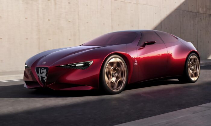 Alfa Romeo Cuorerosso je&nbsp;odvážný futuristický koncept naznačující budoucí směřování značky