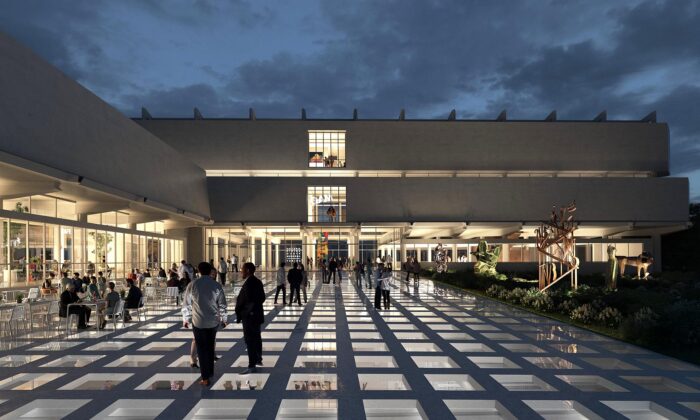 MVRDV zrekonstruuje muzeum GAM Torino a&nbsp;doplní ho o&nbsp;obří terasu se&nbsp;skleněnou podlahou